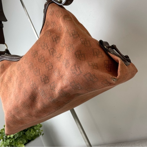 DOONEY & Bourke Signature Monogram Single Strap Shoulder Bag - Picture 6 of 15